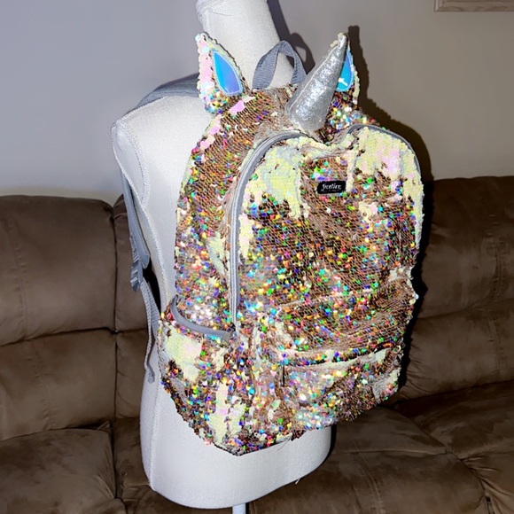 Justice Accessories Justice Flip Sequin Unicorn Backpack Poshmark